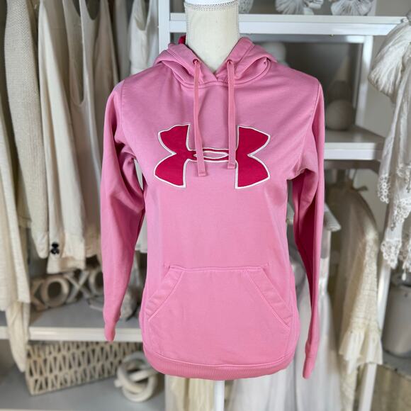 Under Armor sz small hooded sweat shirt, fun, athleisure, athletic, casual #4320 - Picture 1 of 8